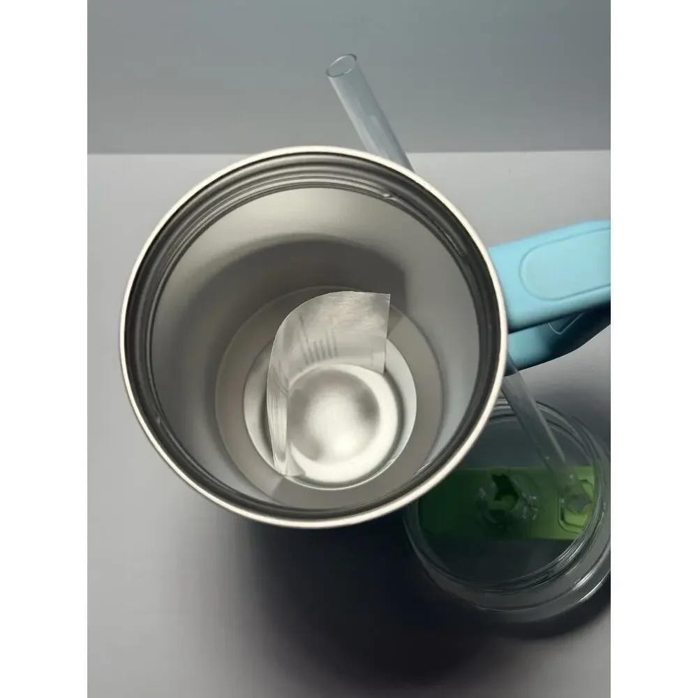 Stanley X Starbucks Thailand Summer BLUE GREEN OMBRE 40oz Quencher Tumbler BNWT - Picture 6 of 6